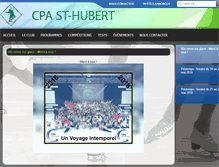 Tablet Screenshot of cpasthubert.com